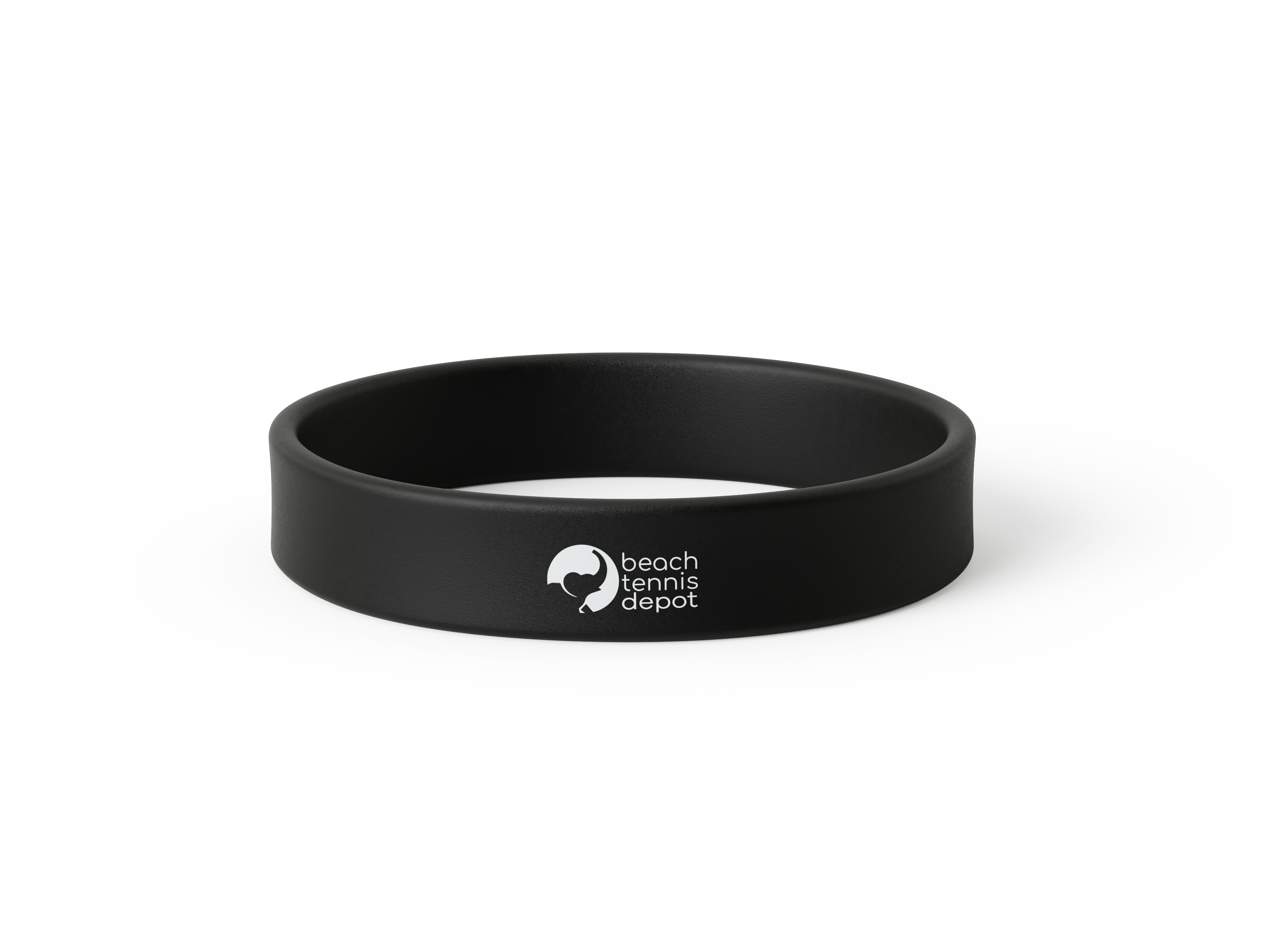 BTD Be Intense With Your Legs Silicone Wristband - Black