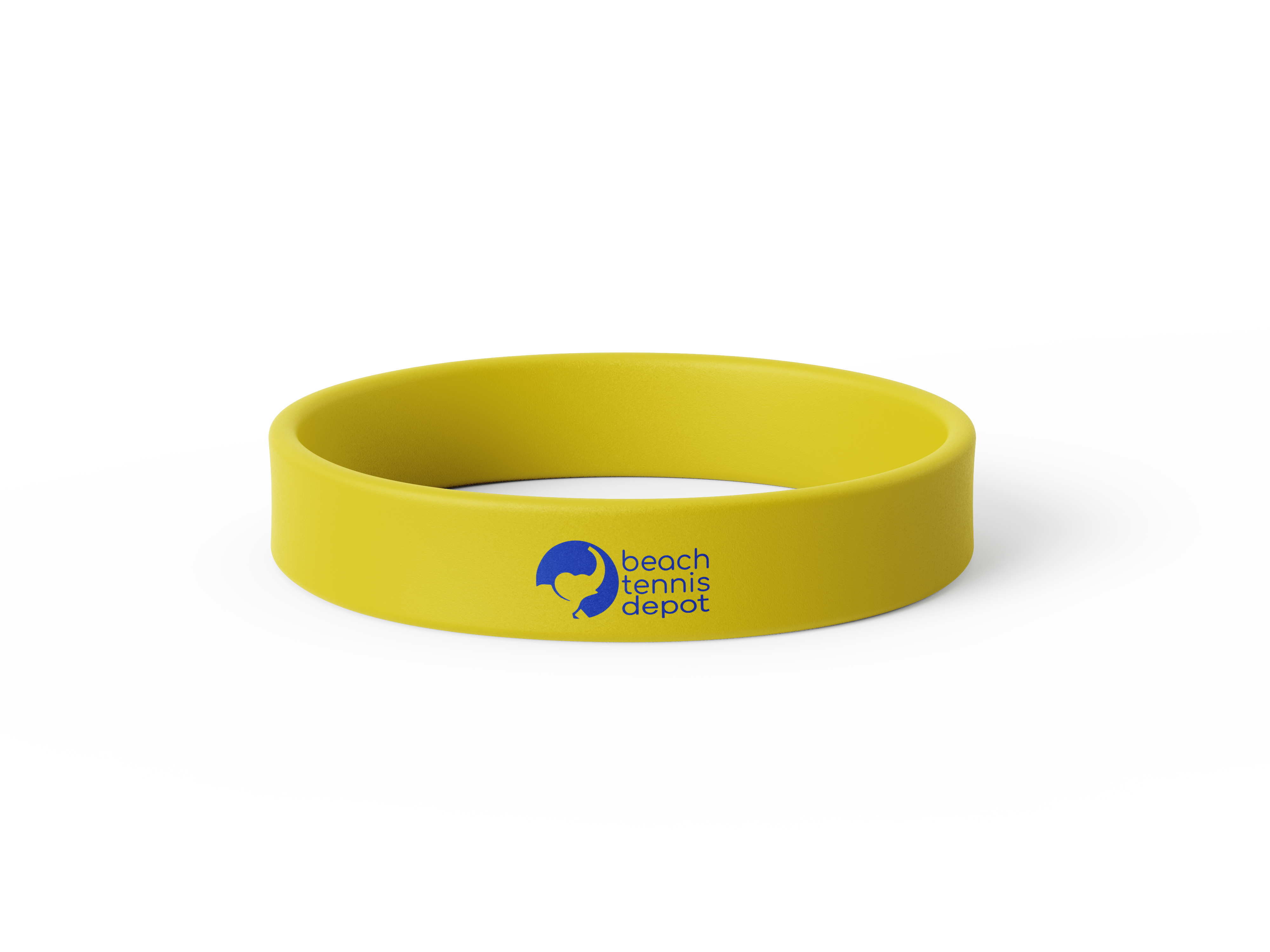 BTD Play With Courage Silicone Wristband - Yellow