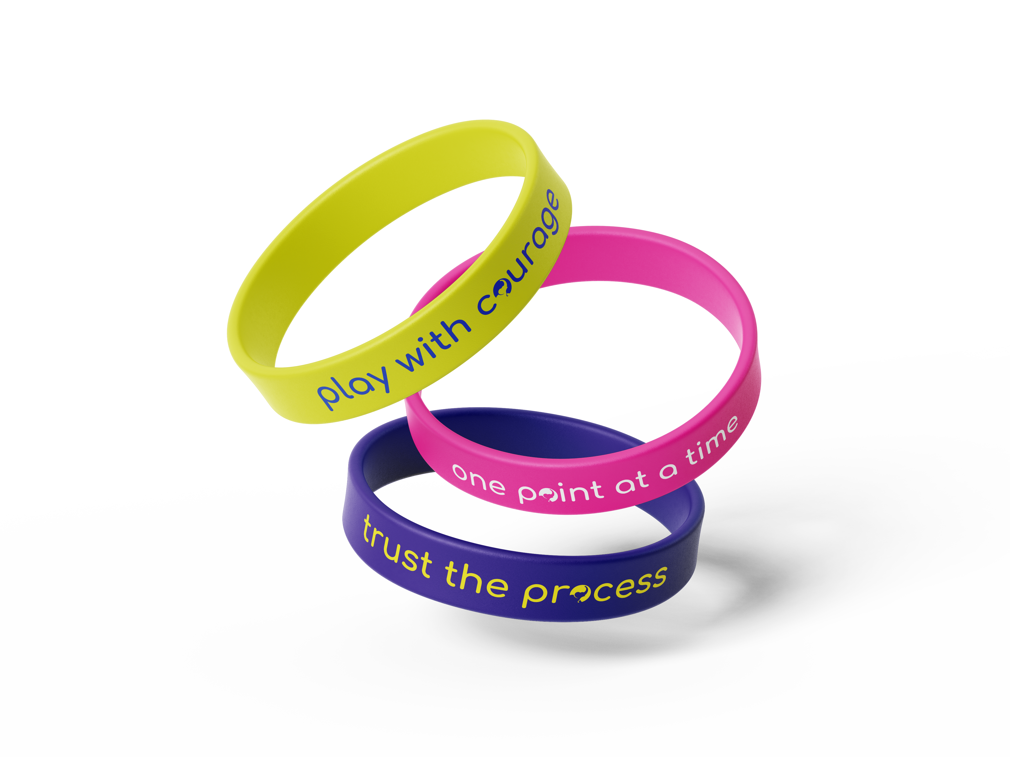 BTD Silicone Wristbands - Multiple Color