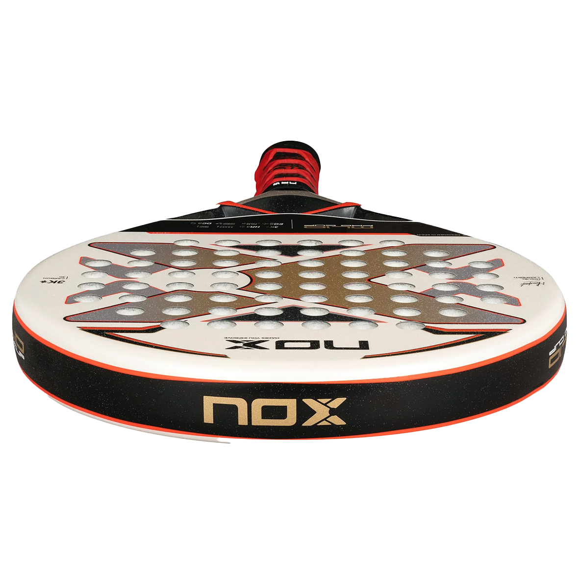NOX ML10 PRO CUP Luxury 2024. Miguel Lamperti's racket