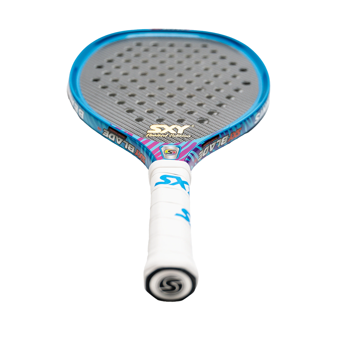 Sexy Blade 2.0 Limited Edition Paddle in Sky Blue Metallic Beach Tennis Racket 4