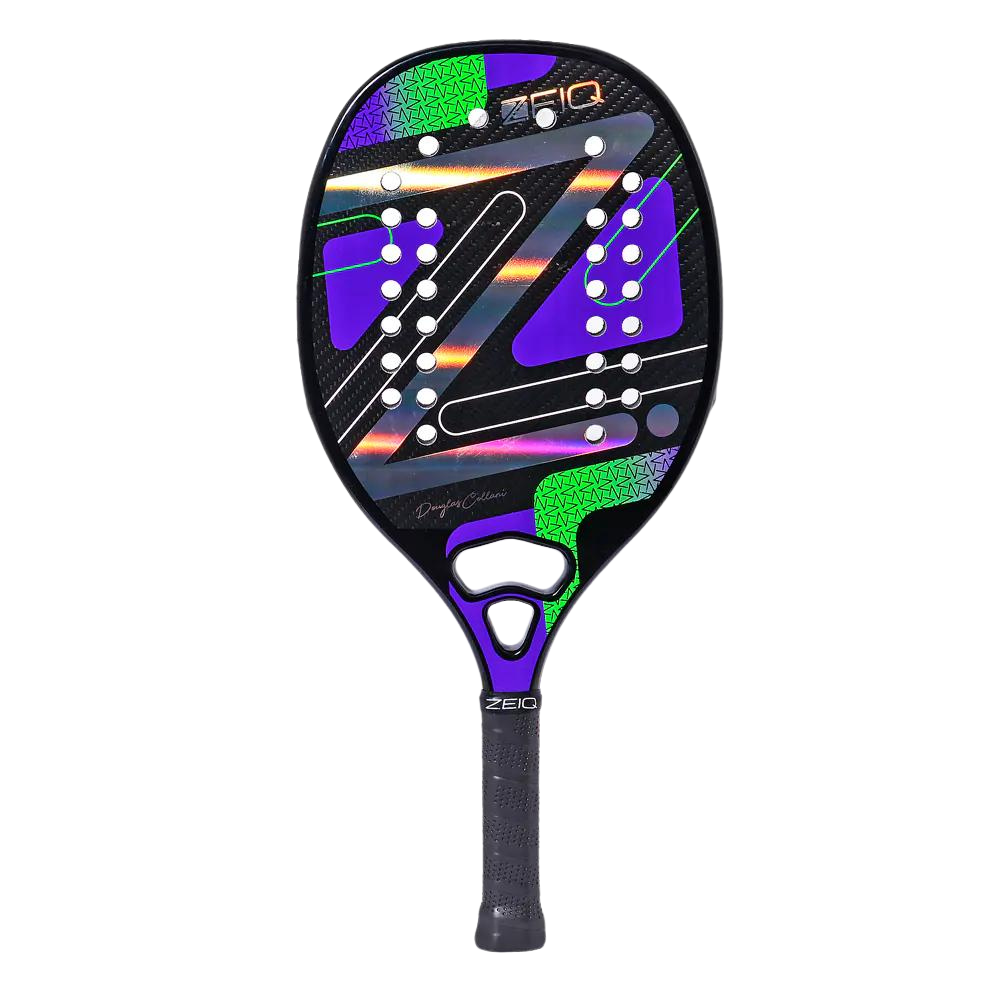 Zeiq Pro Violet Douglas Collani 2024 Beach Tennis Racket