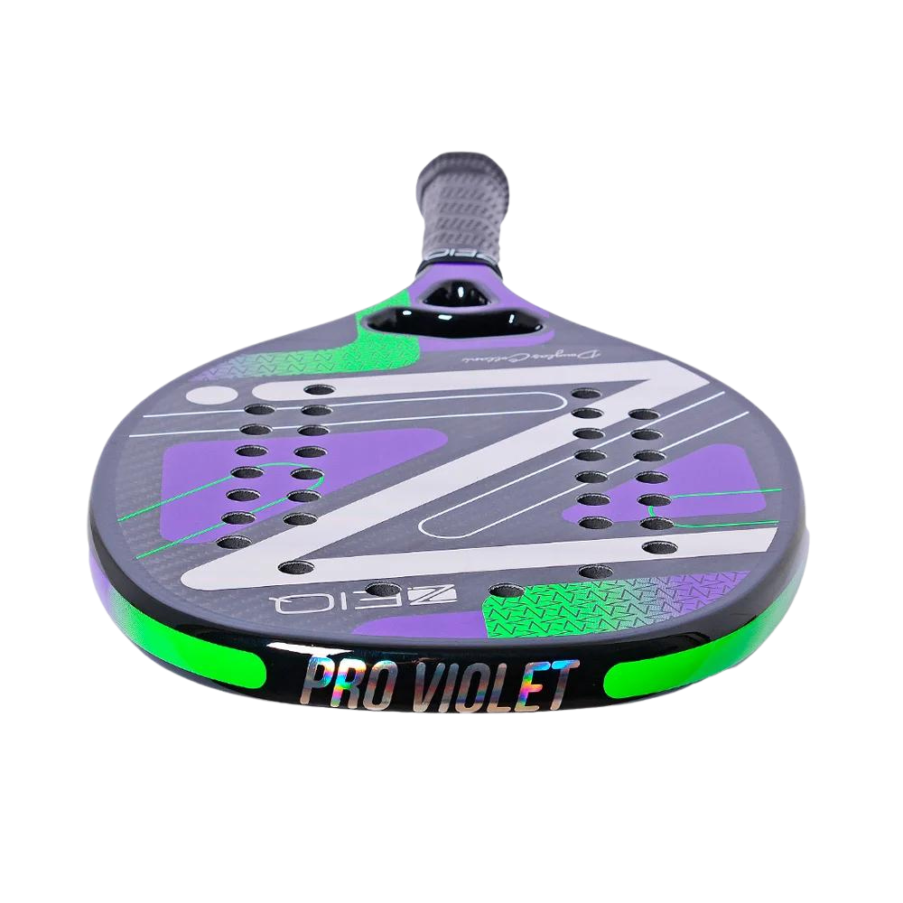 Zeiq Pro Violet Douglas Collani 2024 Beach Tennis Racket